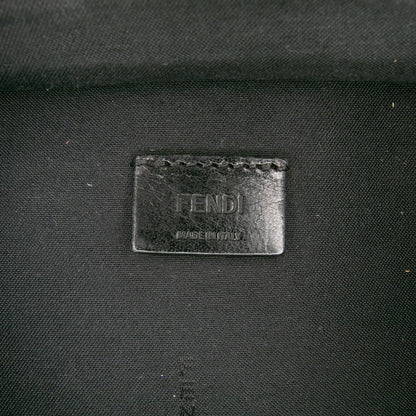 Fendi Mini Zucchino Recycled Jacquard Trolley Satchel