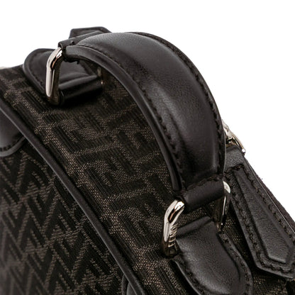 Fendi Mini Zucchino Recycled Jacquard Trolley Satchel