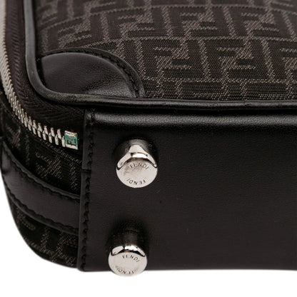 Fendi Mini Zucchino Recycled Jacquard Trolley Satchel