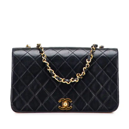 Chanel CC Quilted Lambskin Full Flap