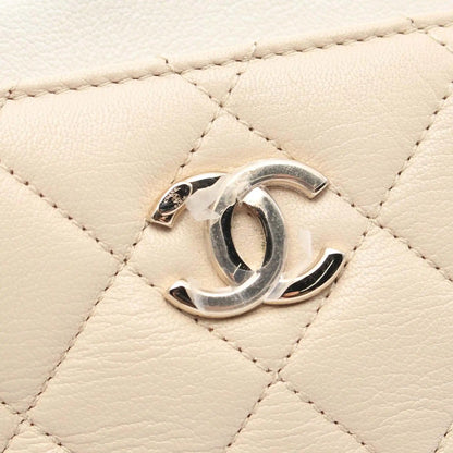 Chanel Tricolor Quilted Goatskin In and Out Belt Bag