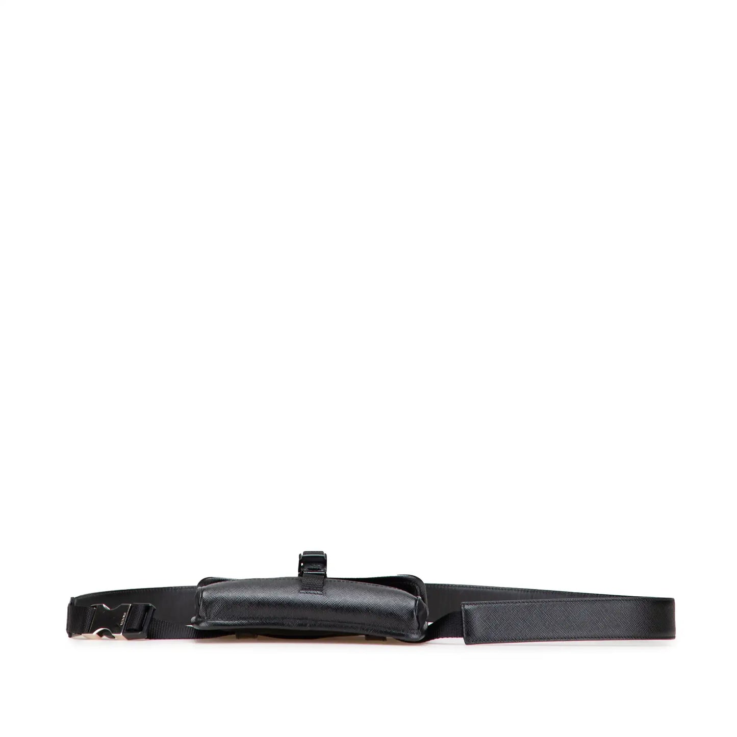 Prada Saffiano Trimmed Tessuto Belt Bag