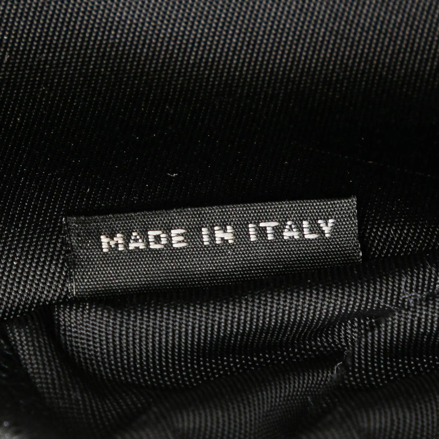 Prada Saffiano Trimmed Tessuto Belt Bag
