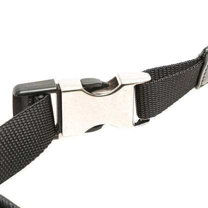 Prada Saffiano Trimmed Tessuto Belt Bag