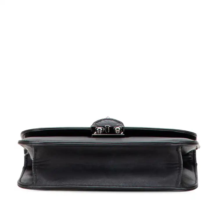 Valentino Small Leather Rockstud Glam Lock Crossbody