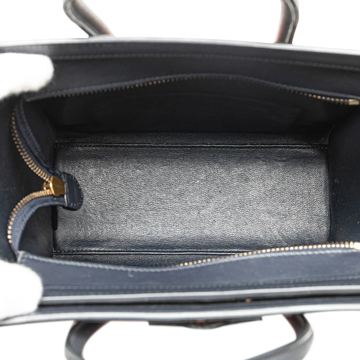 Celine Nano Tricolor Leather Luggage Tote