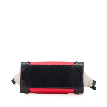 Celine Nano Tricolor Luggage Tote