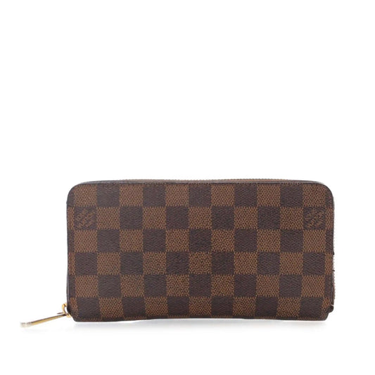 Louis Vuitton Damier Ebene Zippy Long Wallet