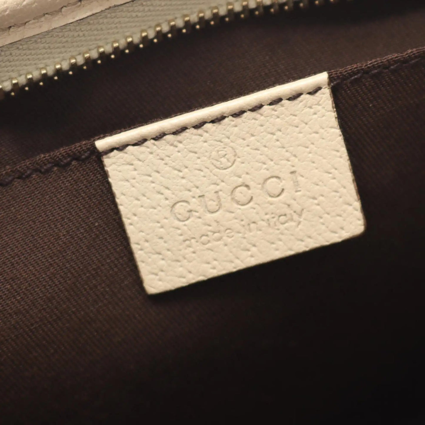 Gucci GG Canvas Abbey D Ring Pochette