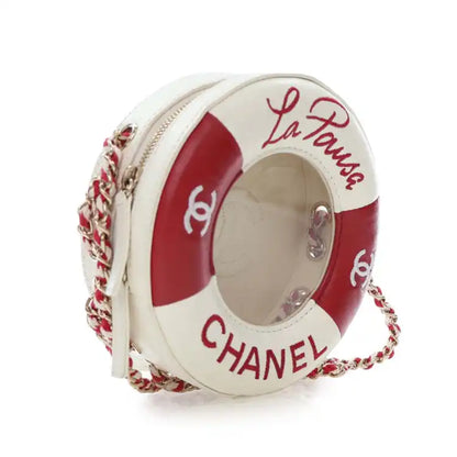 Chanel Lambskin Coco Lifesaver Round Crossbody