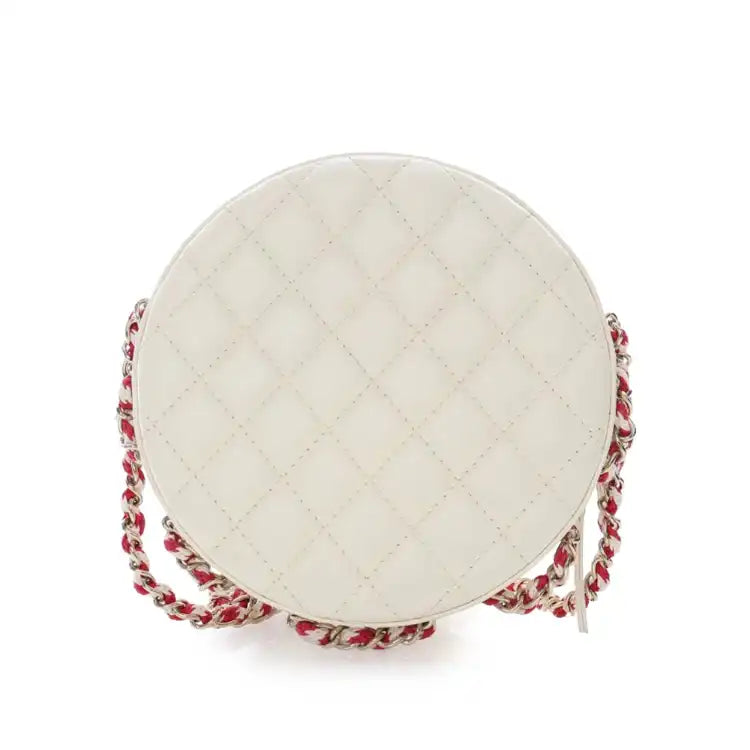 Chanel Lambskin Coco Lifesaver Round Crossbody