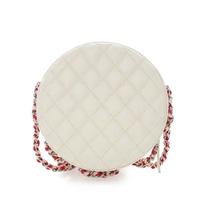 Chanel Lambskin Coco Lifesaver Round Crossbody
