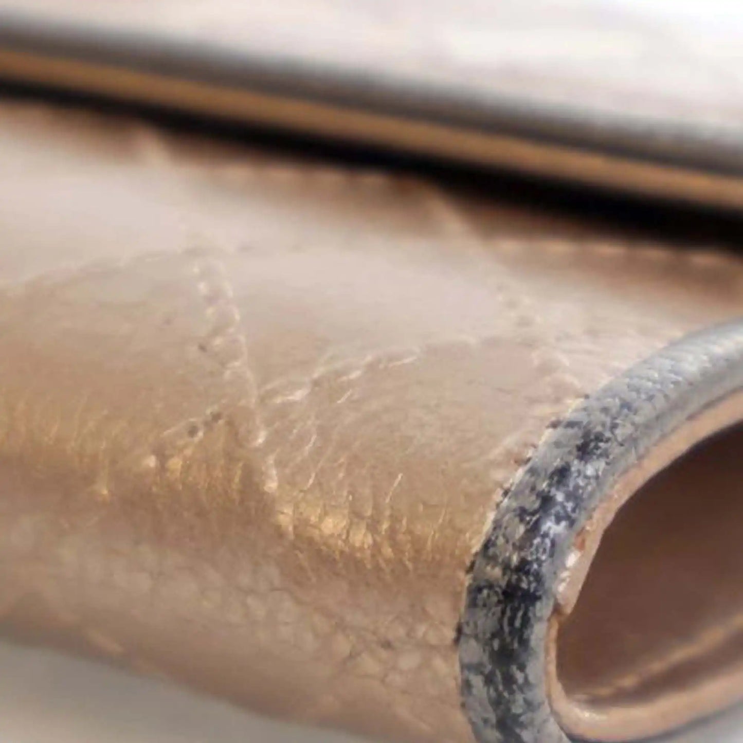 Chanel Metallic Calfskin Diamond Stitch Card Holder