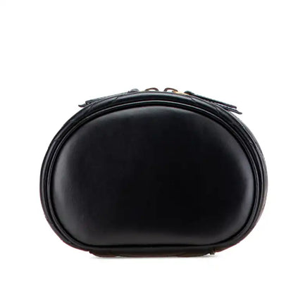 Gucci Mini GG Marmont Round Leather Vanity Bag