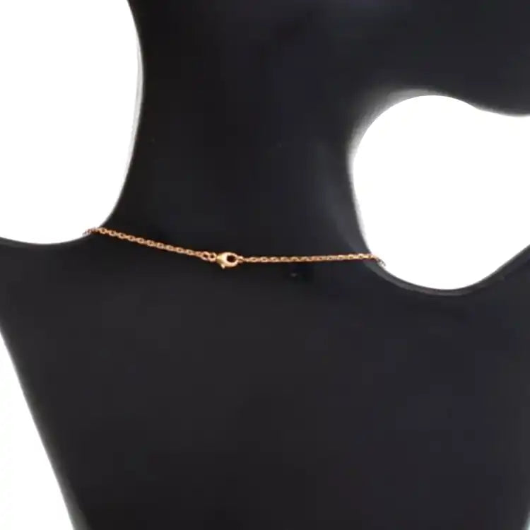 Hermès Rose Gold Plated Enamel Pop H Pendant