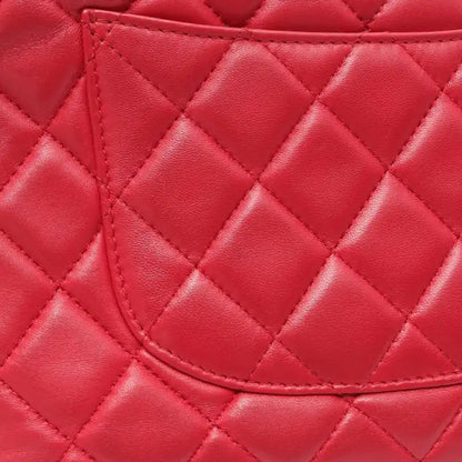 Chanel Jumbo Quilted Lambskin 3 Accordion Flap