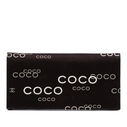 Chanel Denim Coco Flap Wallet