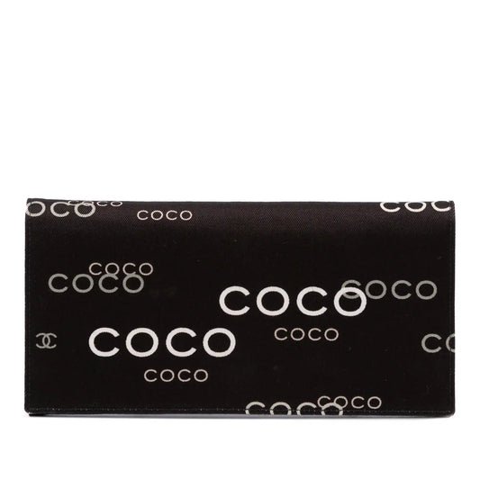 Chanel Denim Coco Flap Wallet
