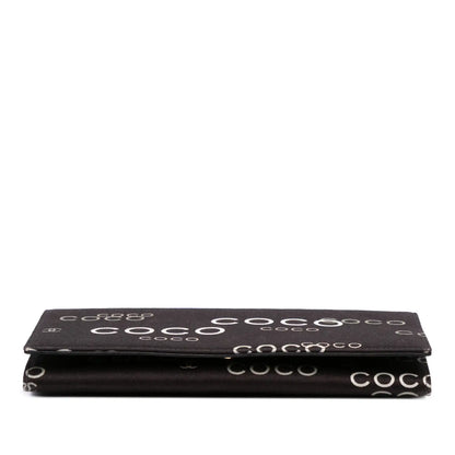Chanel Denim Coco Flap Wallet
