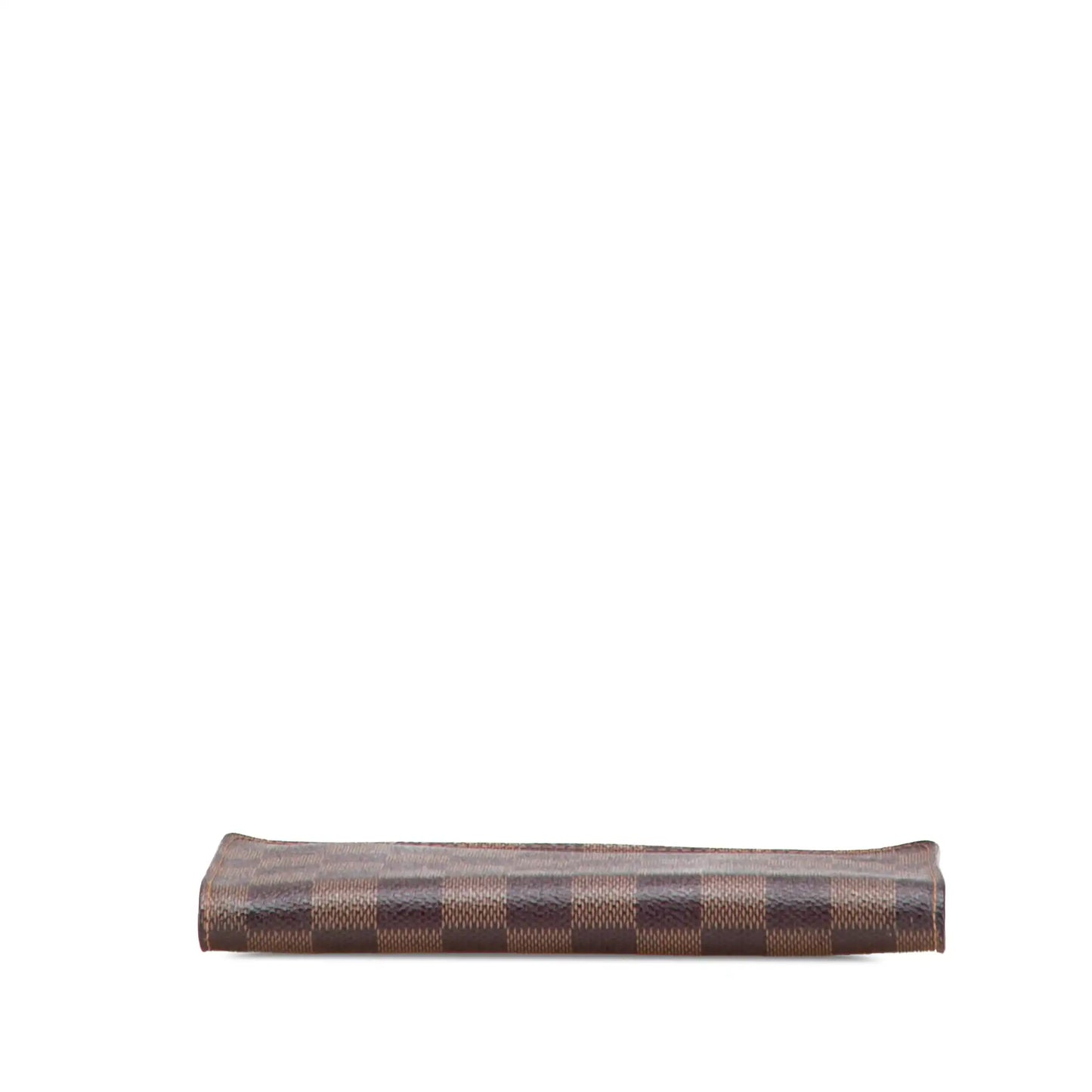 Louis Vuitton Damier Ebene Porte Monnaie Zippy Long Wallet