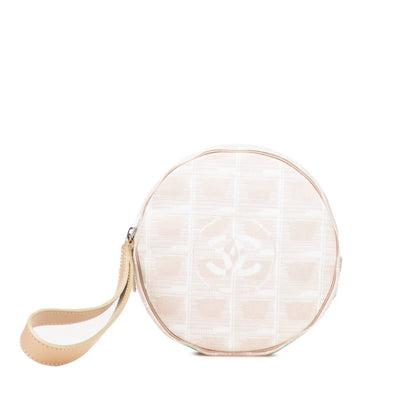 Chanel New Travel Line Nylon Round PouchNew Travel Line Nylon Round Pouch