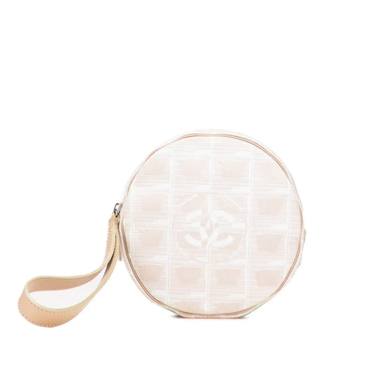 Chanel New Travel Line Nylon Round PouchNew Travel Line Nylon Round Pouch