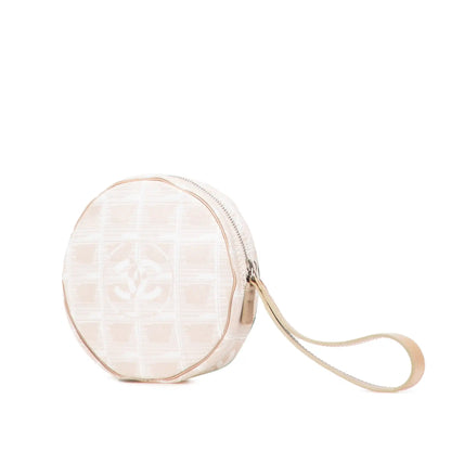 Chanel New Travel Line Nylon Round PouchNew Travel Line Nylon Round Pouch