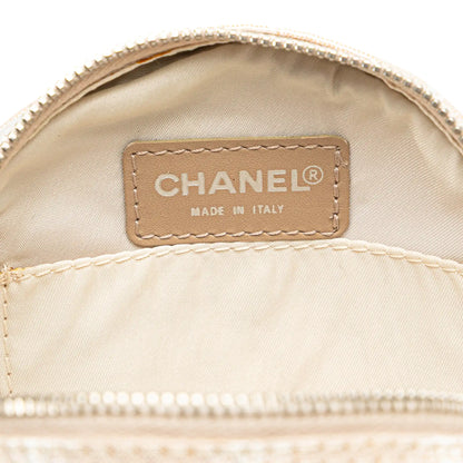 Chanel New Travel Line Nylon Round PouchNew Travel Line Nylon Round Pouch