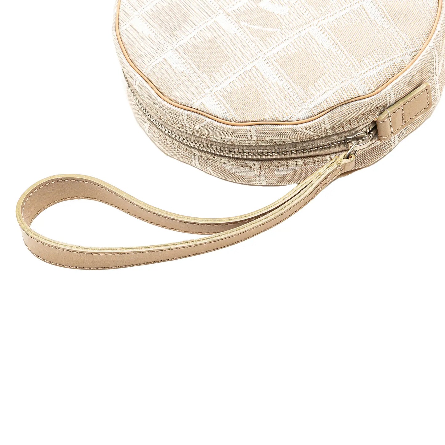 Chanel New Travel Line Nylon Round PouchNew Travel Line Nylon Round Pouch