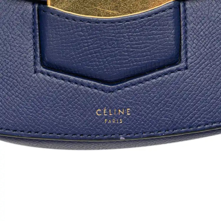 Celine Small Grained Calfskin Trotteur Crossbody