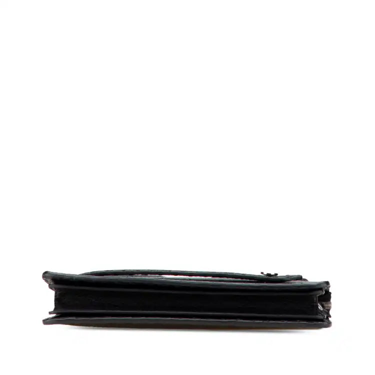 Fendi Leather Selleria Monster Clutch