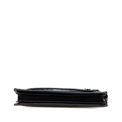 Fendi Leather Selleria Monster Clutch