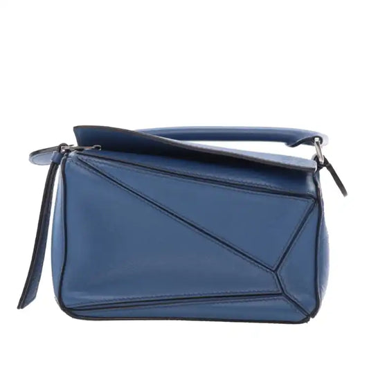 LOEWE Mini Calfskin Puzzle Satchel