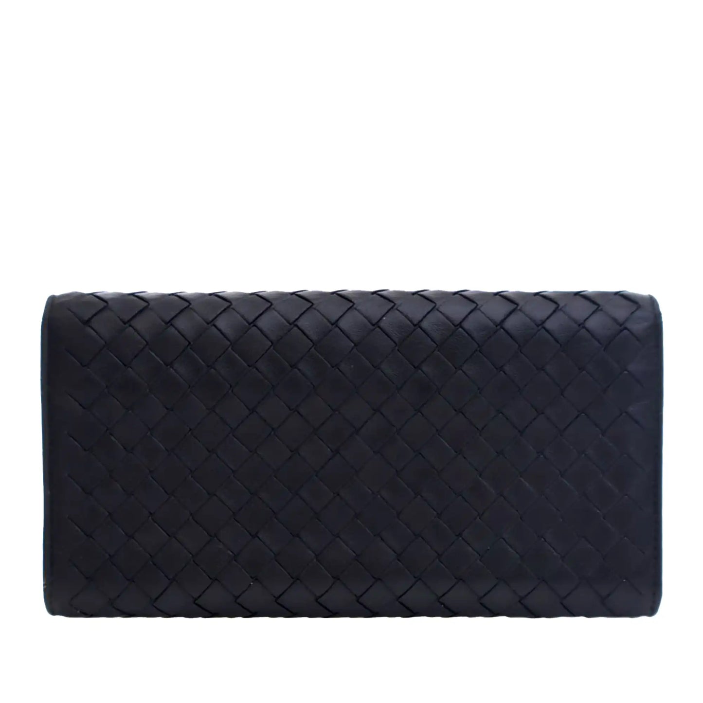 Bottega Veneta Nappa Intrecciato Continental Flap Wallet