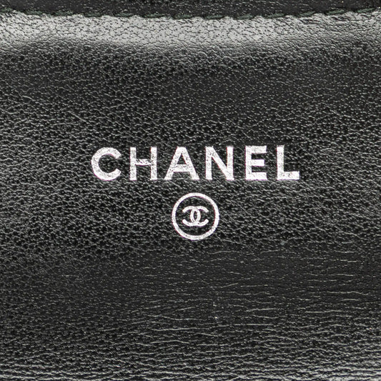 Chanel Reissue Chevron Quilted Aged Calfskin Card Holder Wallet