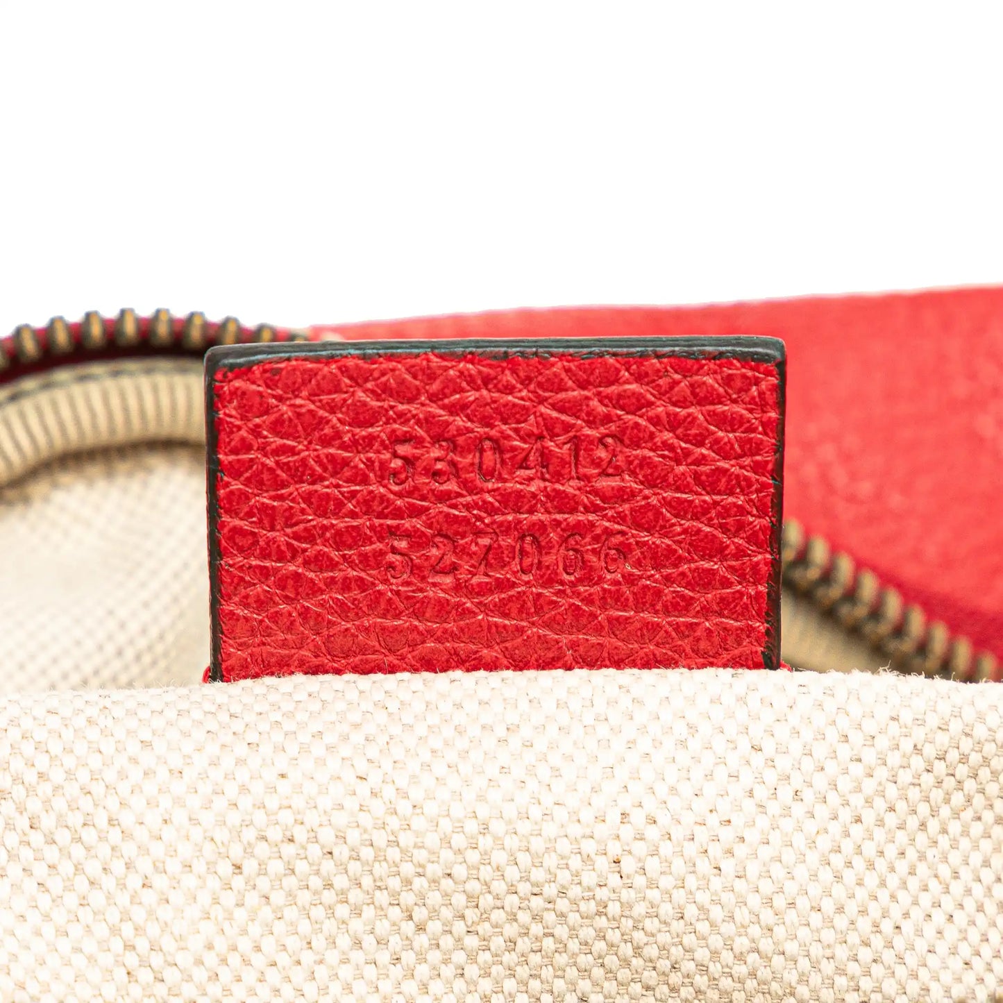 Gucci Grained Calfskin Logo Belt Bag