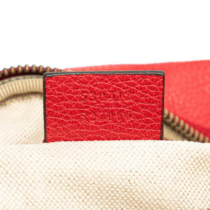 Gucci Grained Calfskin Logo Belt Bag