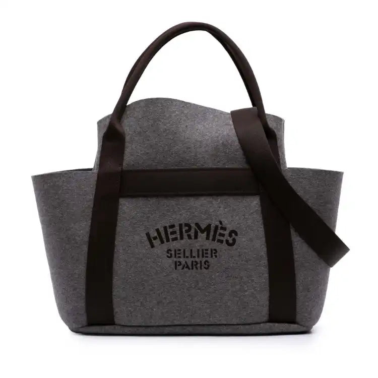 Hermès Feutre Sac de Pansage Grooming Bag
