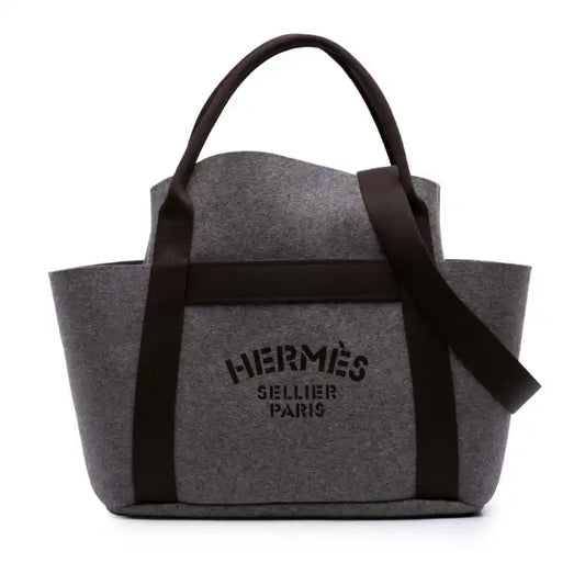 Hermès Feutre Sac de Pansage Grooming Bag