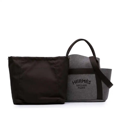 Hermès Feutre Sac de Pansage Grooming Bag