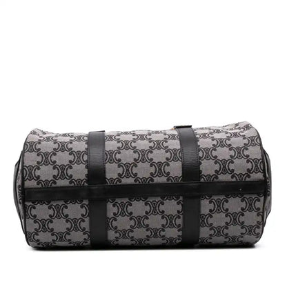 Celine Macadam Canvas Boston Bag
