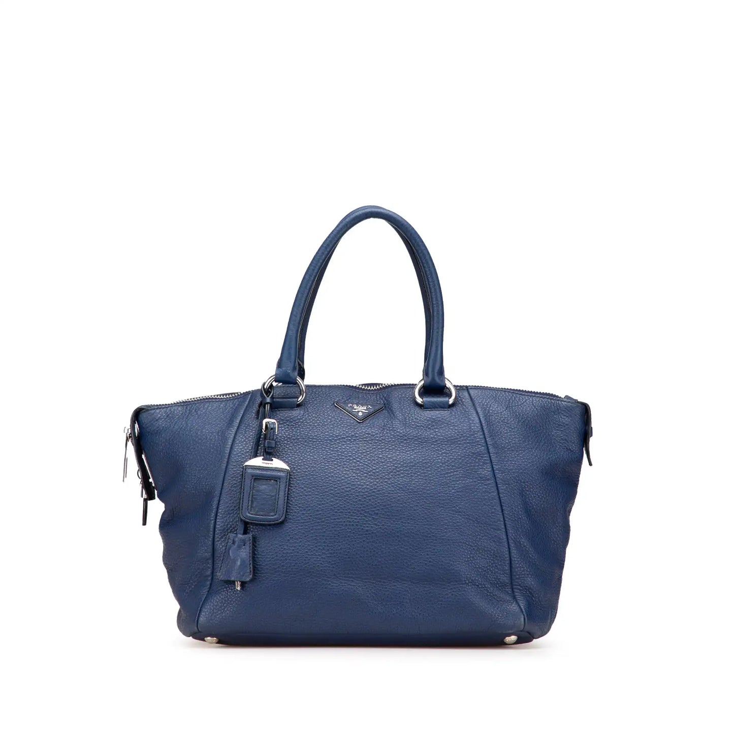 Prada Vitello Daino Double Handle Satchel