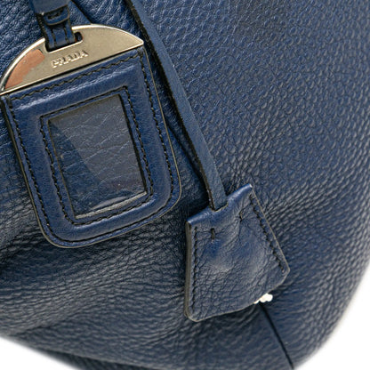 Prada Vitello Daino Double Handle Satchel