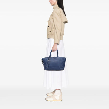 Prada Vitello Daino Double Handle Satchel