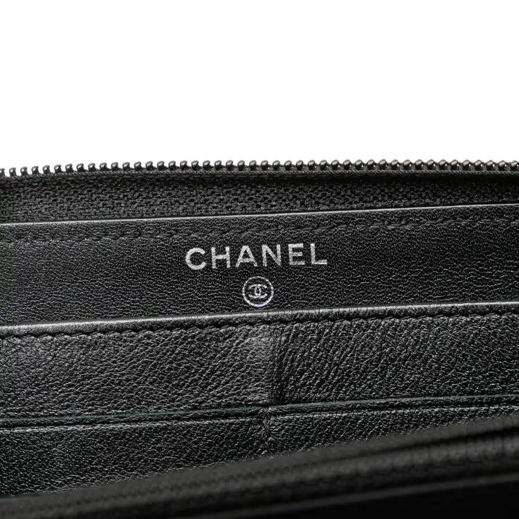 Chanel CC Caviar Trifold Wallet