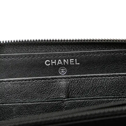 Chanel CC Caviar Trifold Wallet