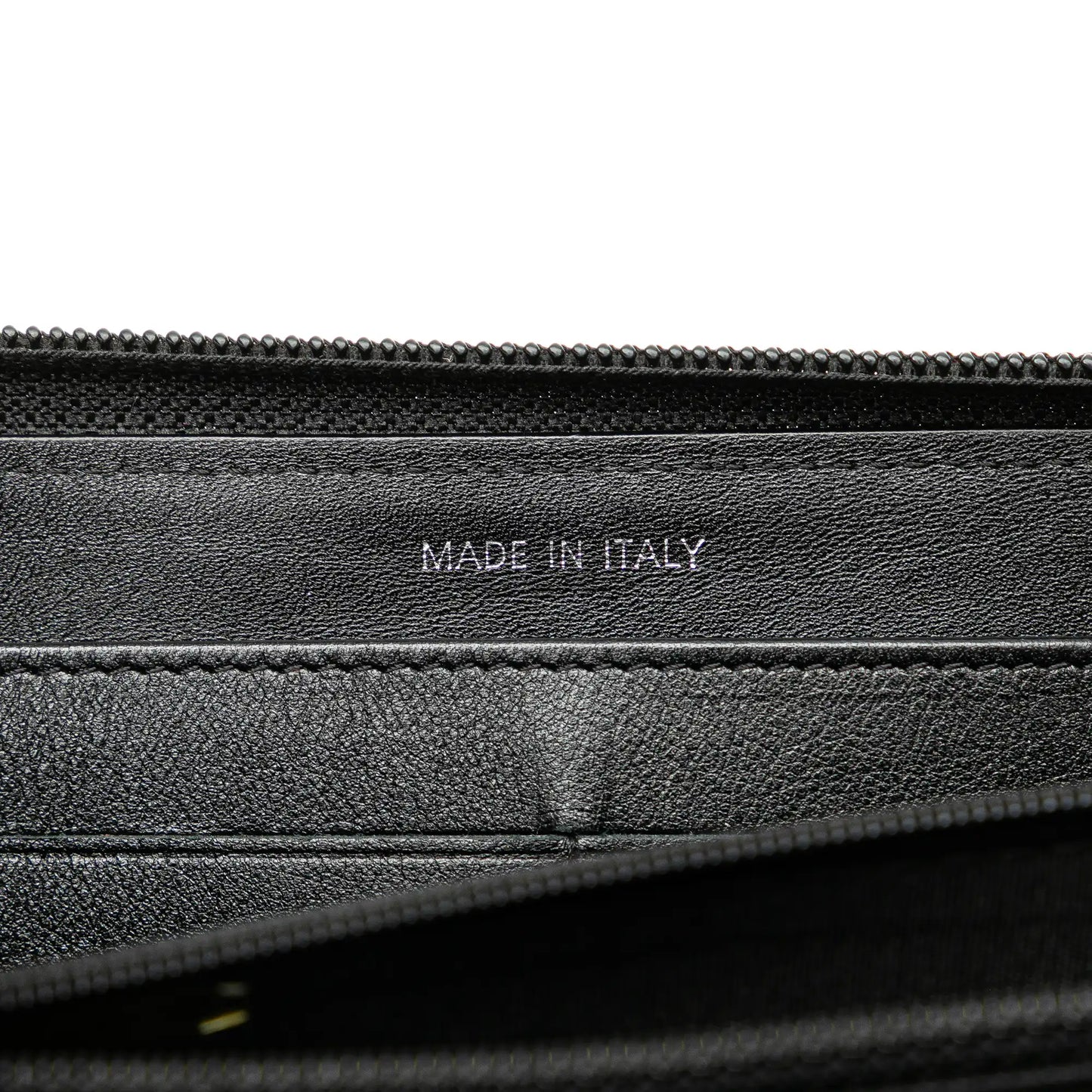 Chanel CC Caviar Zip Around Wallet