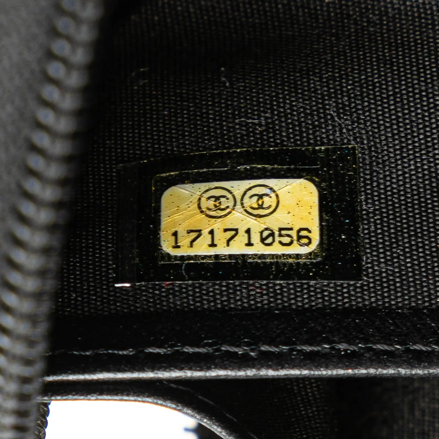 Chanel CC Caviar Zip Around Wallet