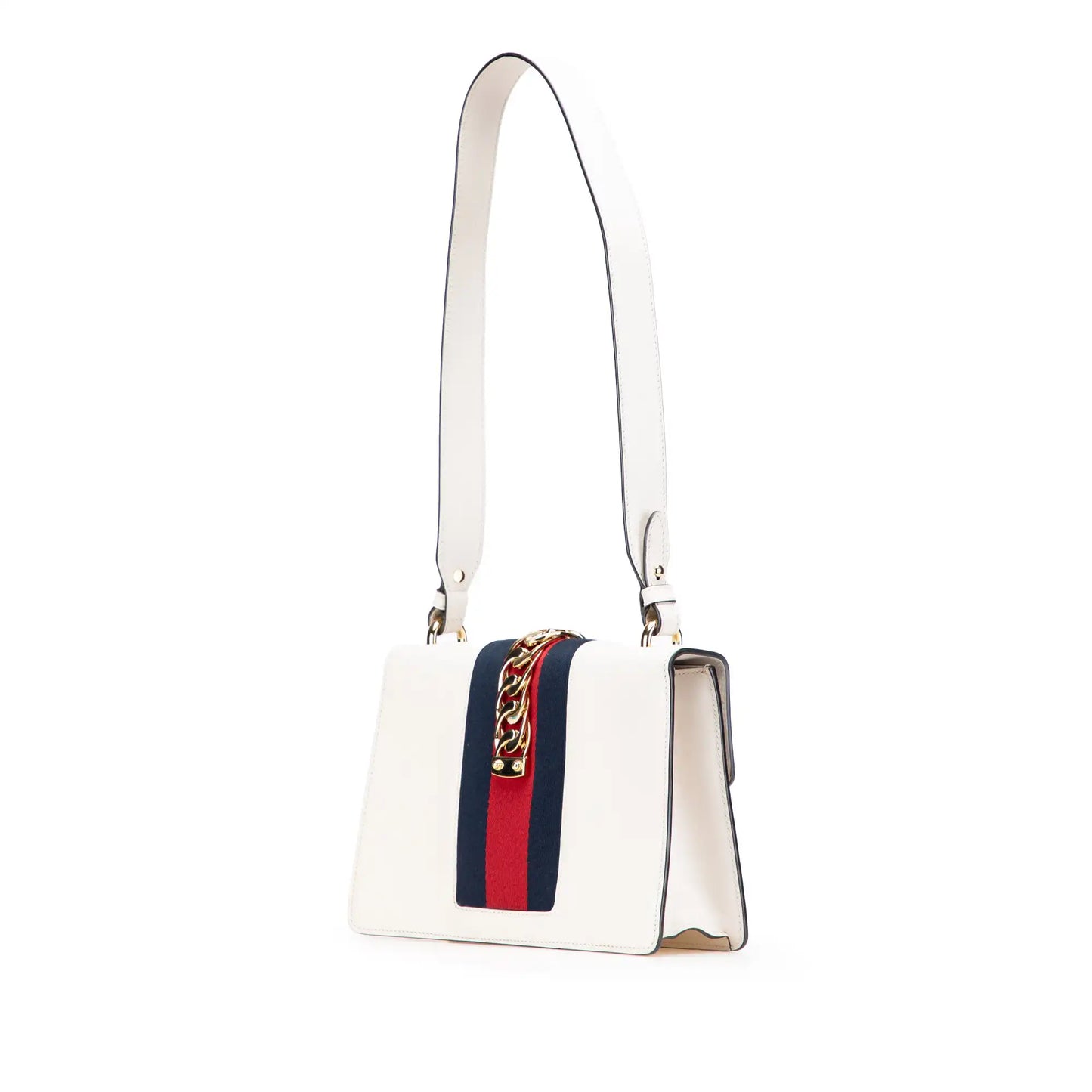 Gucci Small Leather Sylvie Satchel