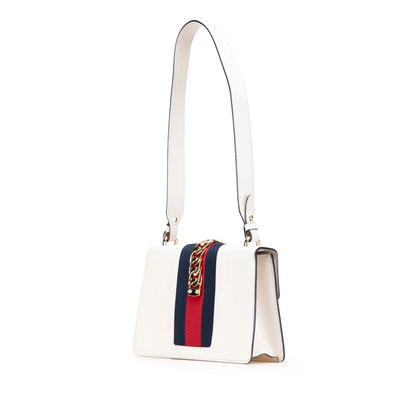 Gucci Small Leather Sylvie Satchel